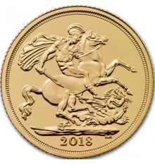 Sterlina oro 2018 (FIOR DI CONIO)
