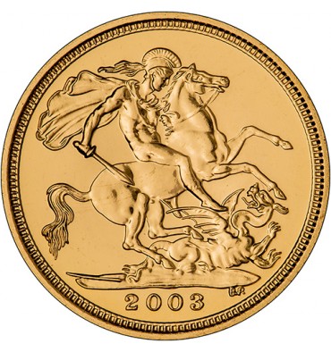 Sterlina oro 2003 (FIOR DI CONIO)