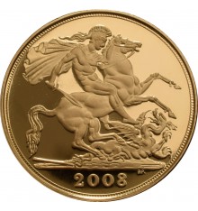 Sterlina oro 2008 (FIOR DI CONIO)