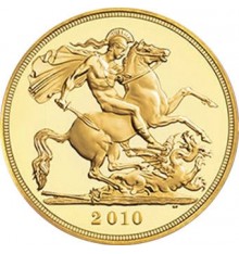 Sterlina oro 2010 (FIOR DI CONIO)