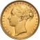 Sterlina oro Vittoria "Giovane"