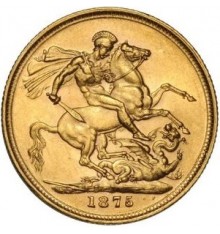 Sterlina oro Vittoria "Giovane" 2