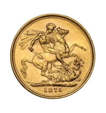 Sterlina oro Vittoria (Giovane) 916,7/1000 Euronummus SpA