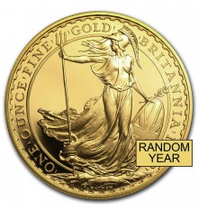 100 Sterline Britannia d'oro