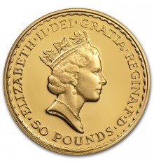 50 Sterline Britannia d'oro 2