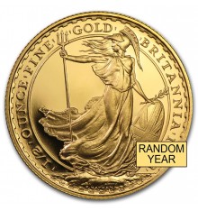 50 Sterline Britannia d'oro