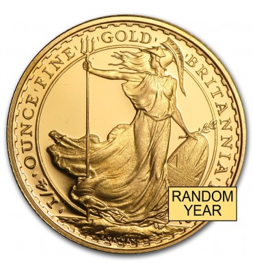25 Sterline Britannia d'oro