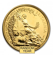 10 Sterline Britannia d'oro