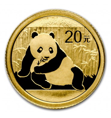 Cina Panda oro 1/20 oz | 1 grammo