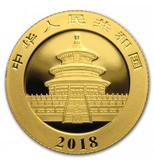 Cina Panda oro 3 grammi (FIOR DI CONIO) 2