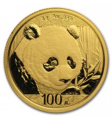 Cina Panda oro 8 grammi (FIOR DI CONIO)
