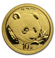 Cina Panda oro 1 grammo (FIOR DI CONIO)