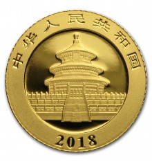 Cina Panda oro 1 grammo (FIOR DI CONIO) 2
