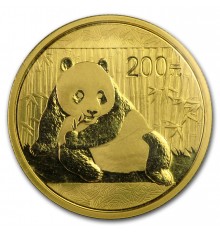 Cina Panda oro 1/2 oz / 15 grammi