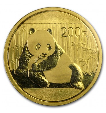 Cina Panda oro 1/2 oz / 15 grammi