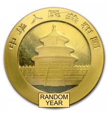 Cina Panda oro 1/2 oz / 15 grammi 2