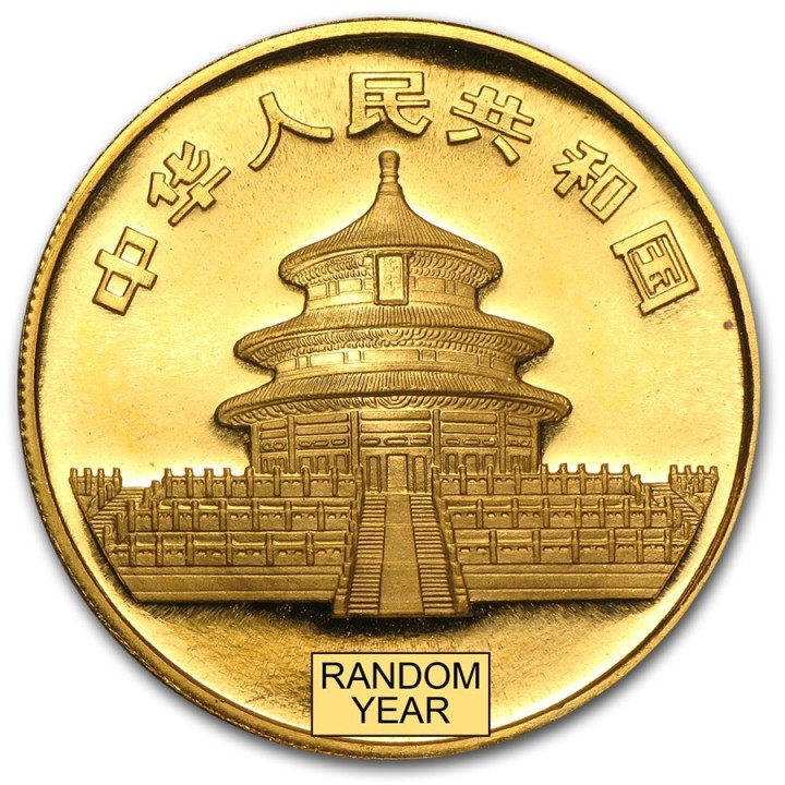 Cina Panda oro 1 oz / 30 grammi