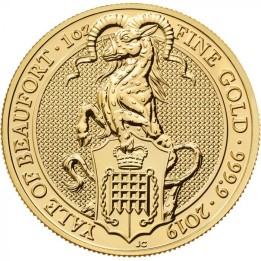 Queen's Beast "Centicora di Beaufort / The Yale of Beaufort" 2019