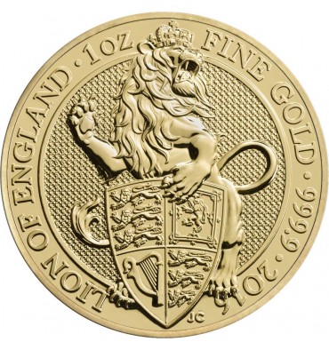 Queen's Beast Leone d'Inghilterra 2016