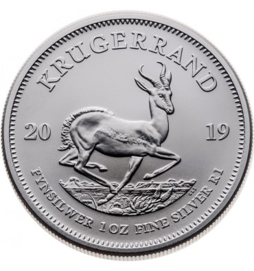 Sudafrica Krugerrand 1 oncia argento
