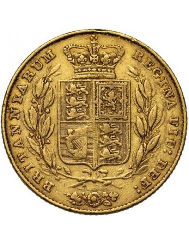 Sterlina oro Vittoria (Stemmata)