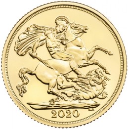 Mezza Sterlina oro 2020
