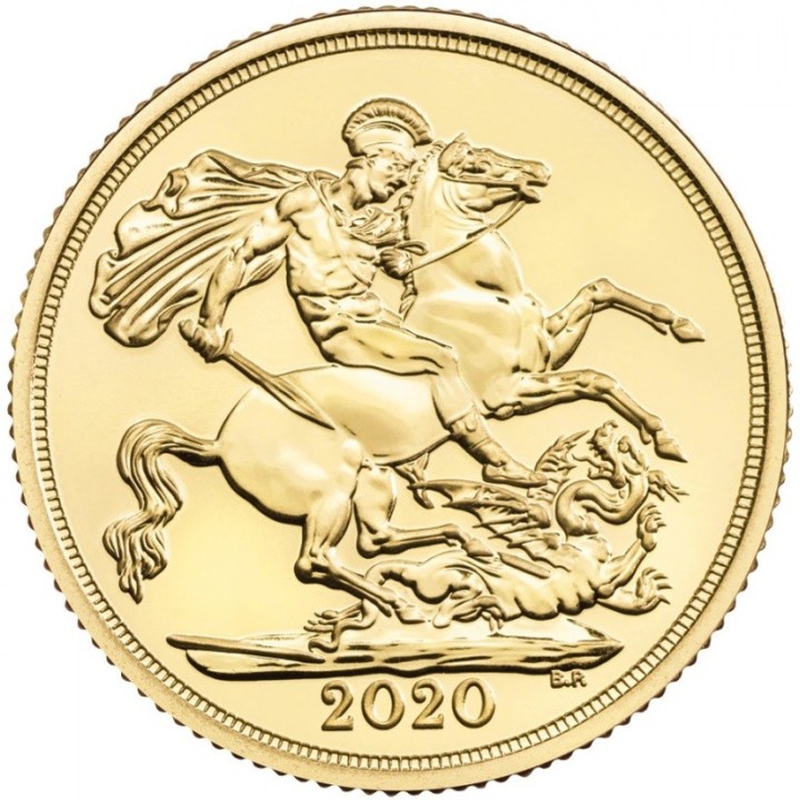 Mezza Sterlina oro 2020