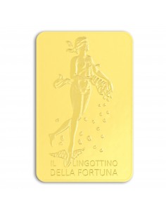 Lingotto oro puro della 