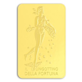 Lingotto oro puro della "Fortuna" 10 grammi