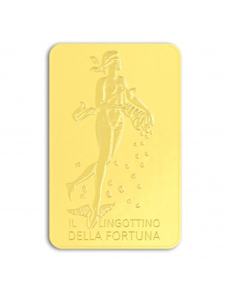 Lingotto oro puro della "Fortuna" 10 grammi