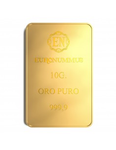 Lingotto oro puro della "Fortuna" 10 grammi 2