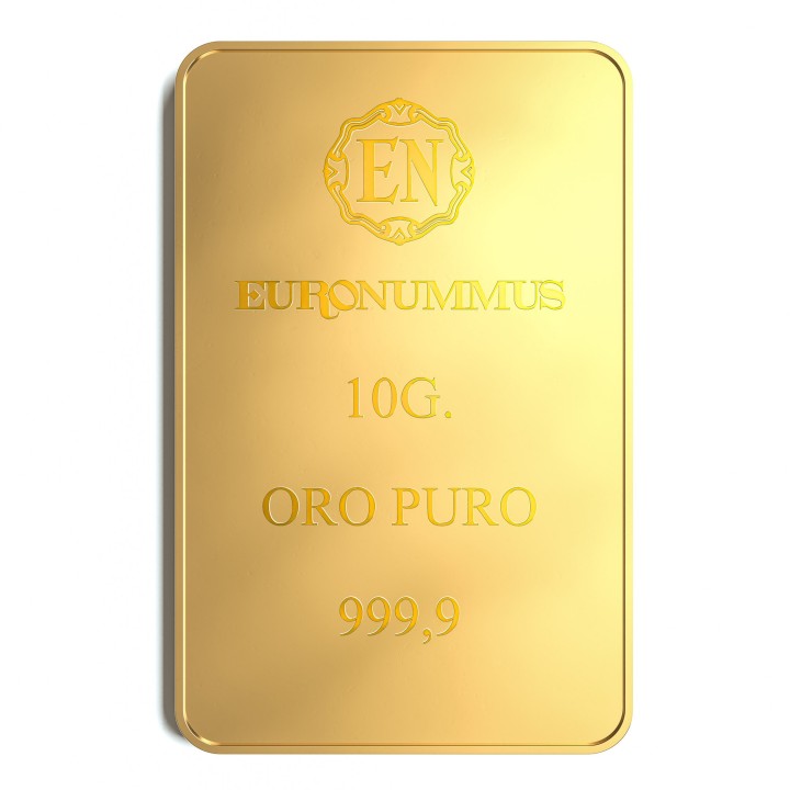 Lingotto oro puro della "Fortuna" 10 grammi