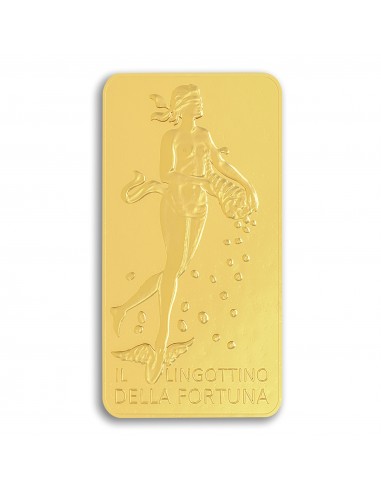 Lingotto oro puro della "Fortuna" - 50 grammi