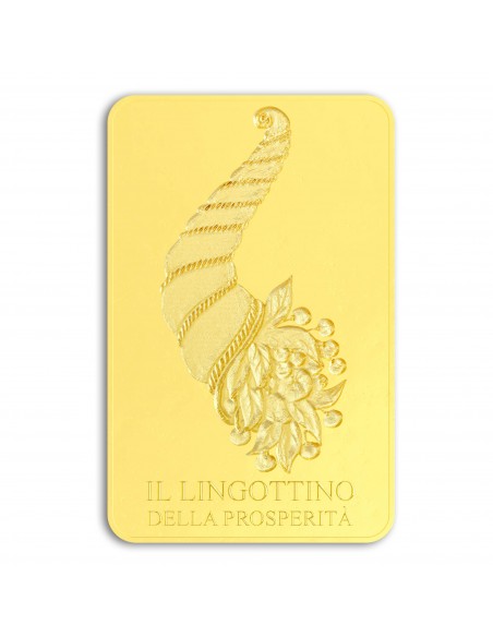 Lingotto oro puro della "Prosperità" 5 grammi