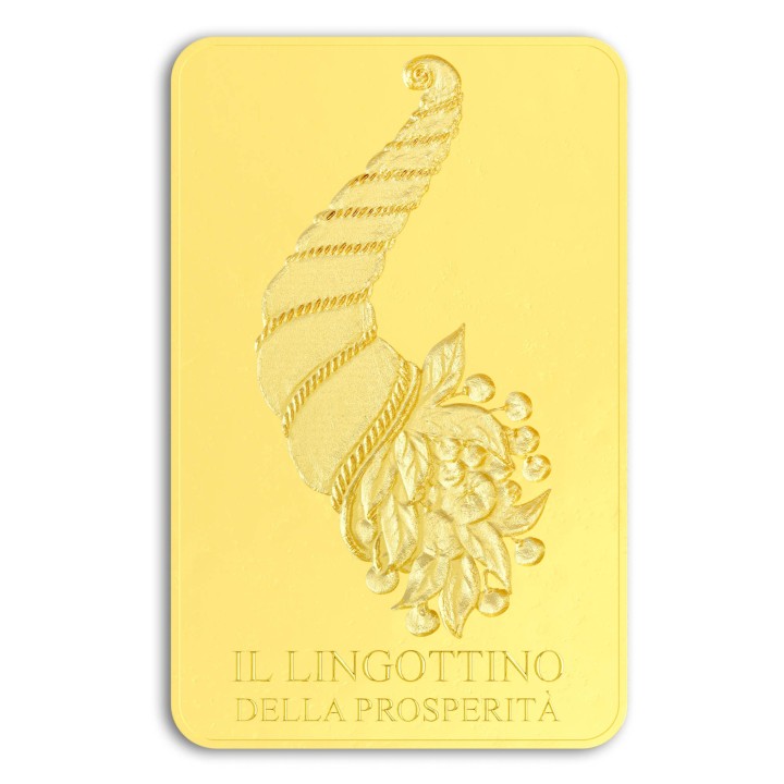 Lingotto oro puro della "Prosperità" 5 grammi