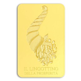 Lingotto oro puro della "Prosperità" 10 grammi