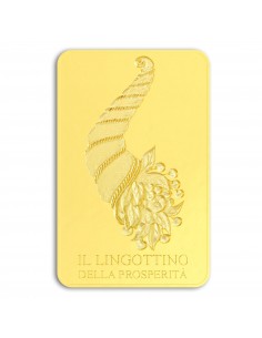 Lingotto oro puro della 