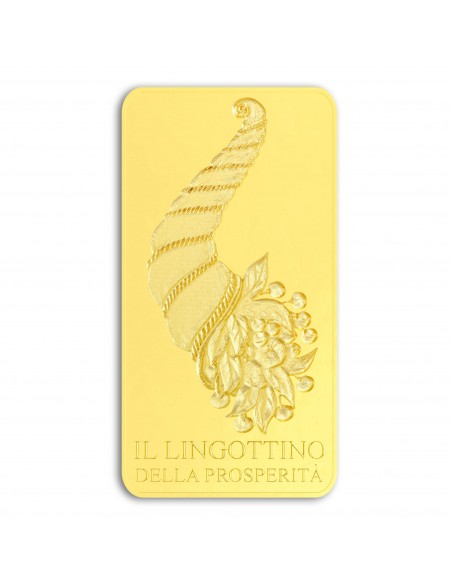 Lingotto oro puro della "Prosperita'" 100 grammi