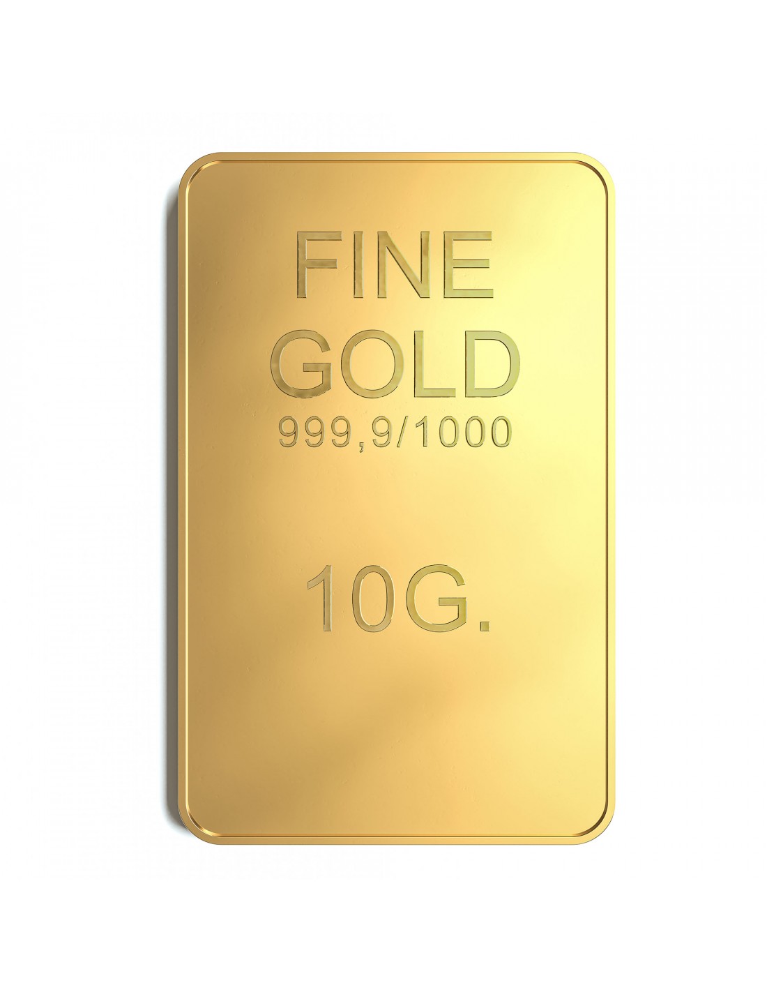 Lingotto oro EN da 10 grammi in oro puro 999,9 Euronummus SpA