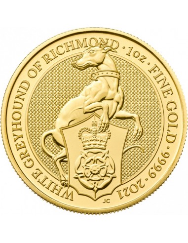 Queen's Beast Levriero Bianco di Richmond 2021