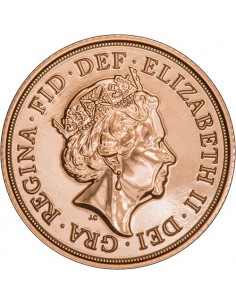 Mezza Sterlina oro 2019 (FIOR DI CONIO) 2