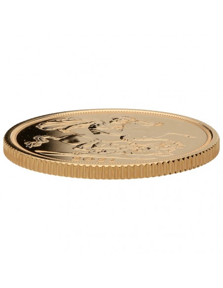 Mezza Sterlina oro 2021 (FIOR DI CONIO)