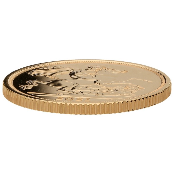 Mezza Sterlina oro 2021 (FIOR DI CONIO)
