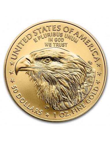 America Aquila 50 Dollari d'oro nuovo design 2021 (FIOR DI CONIO)