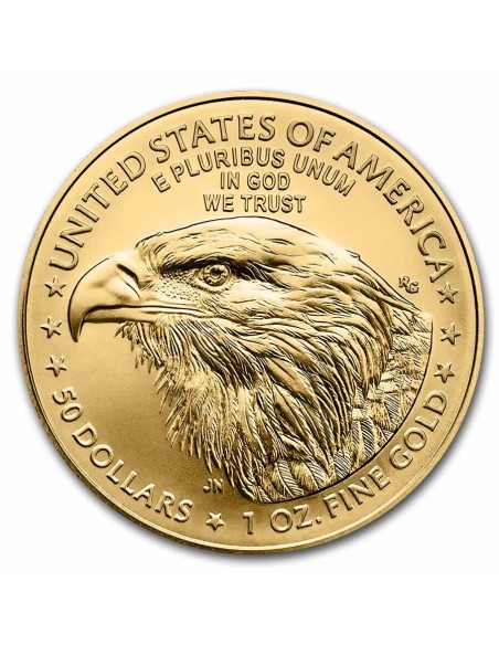 America Aquila 50 Dollari d'oro nuovo design 2021 (FIOR DI CONIO)