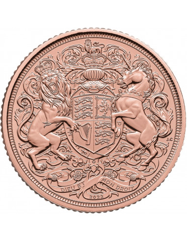 Sterlina oro 2022 - Carlo III - Memorial Sovereign (FIOR DI CONIO)