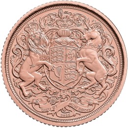 Mezza Sterlina oro 2022 - Carlo III - Memorial Half Sovereign (FIOR DI CONIO)