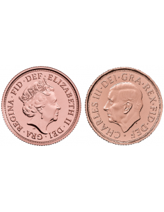 Cofanetto Sterline Regina Elisabetta II e Re Carlo III