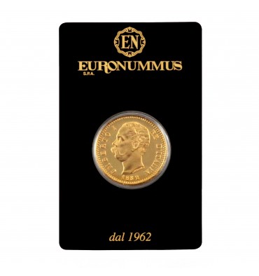 Marengo Italiano d'oro 20 Lire Vittorio Emanuele II Regno di