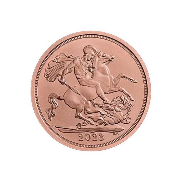 Sterlina oro 2023 - Re Carlo III (FIOR DI CONIO)